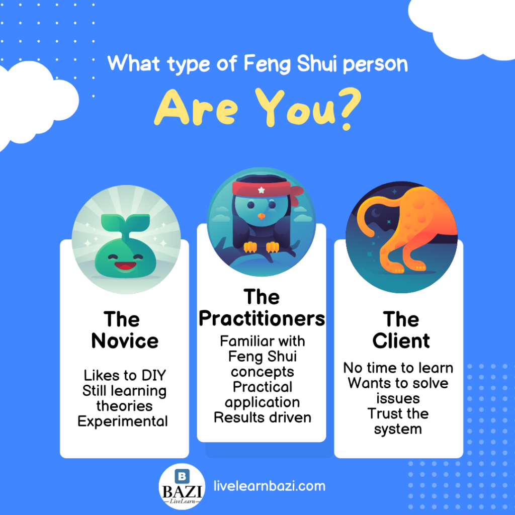 The 3 types of people that benefit from Feng Shui Applications