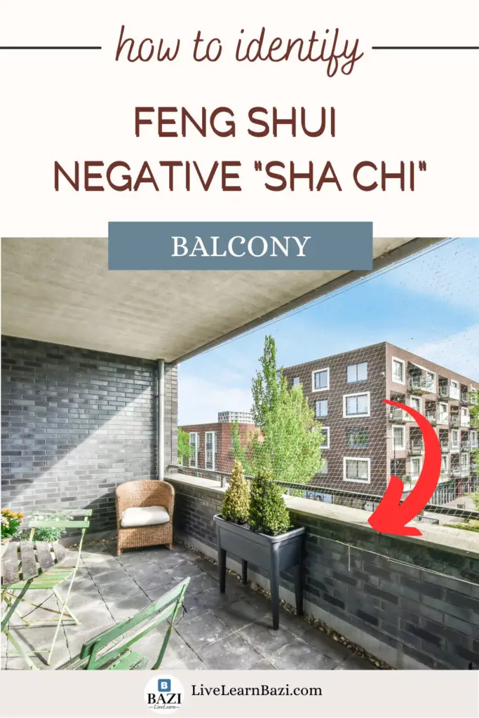 Feng Shui Negative Energy Protection - How To Identify "Sha Chi" (Balcony)
