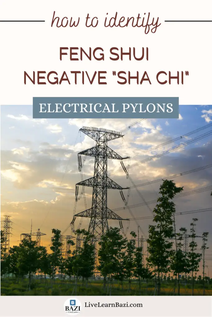 Feng Shui Negative Energy Protection - How to Identify "Sha Chi" (Electrical Pylons)